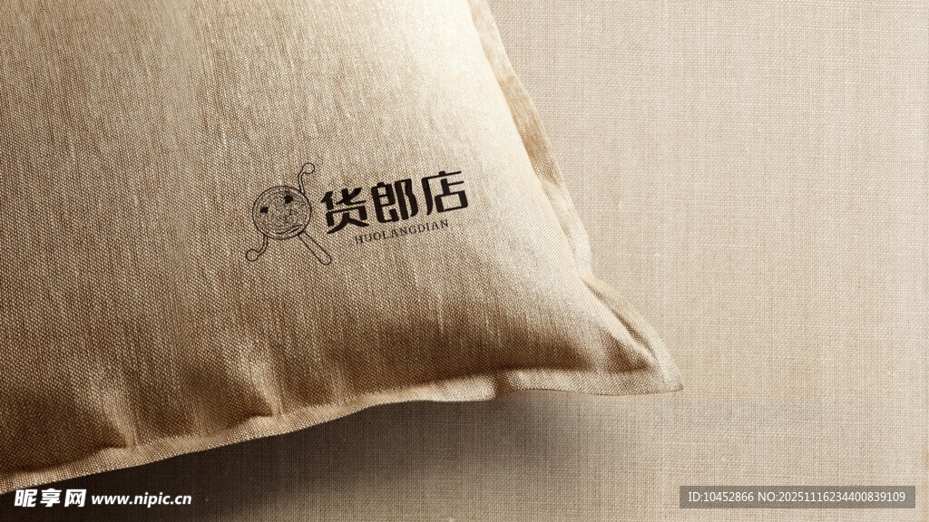 抱枕样机效果贴图