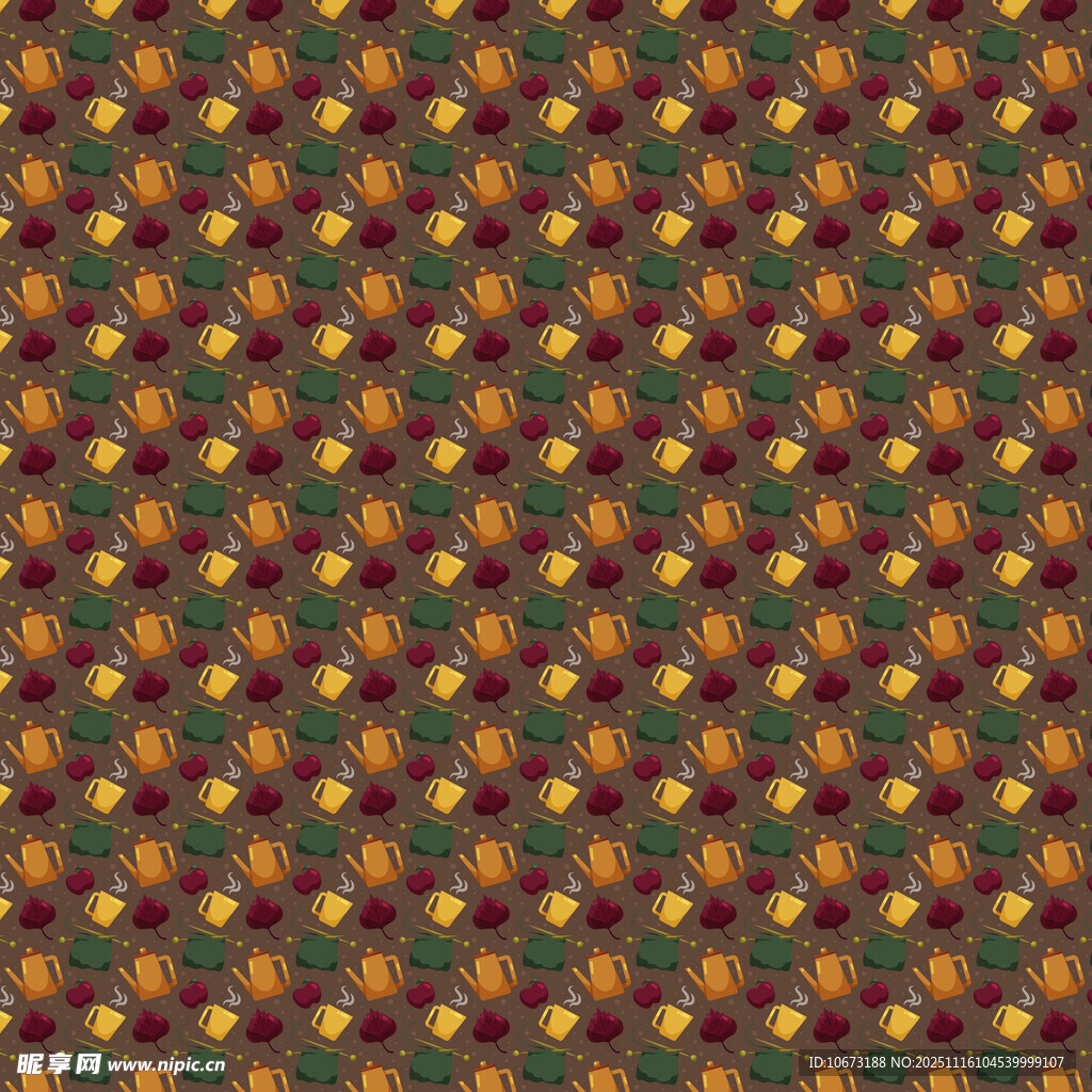 多彩几何图案纹理背景