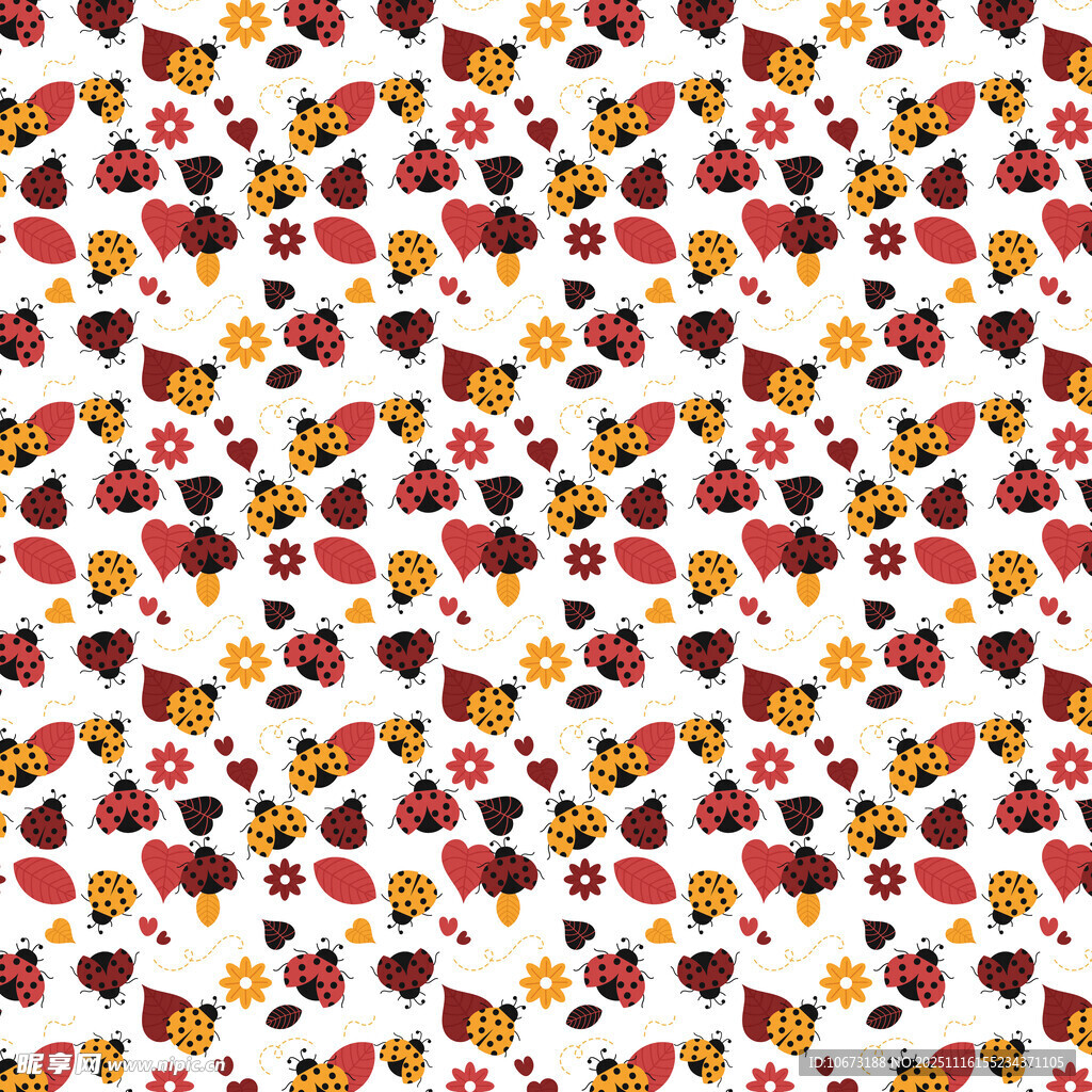 德国元素无缝图案背景