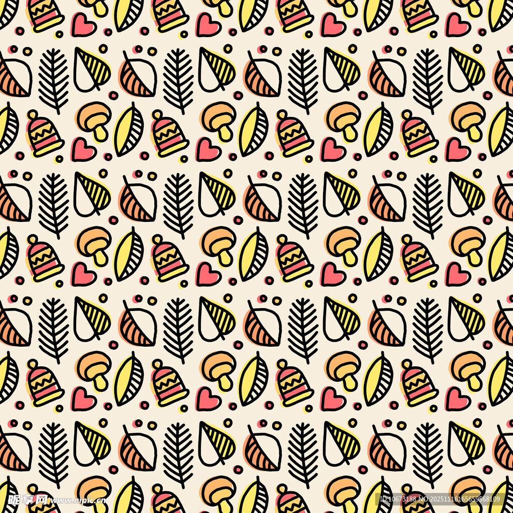 水果图案无缝背景纹理