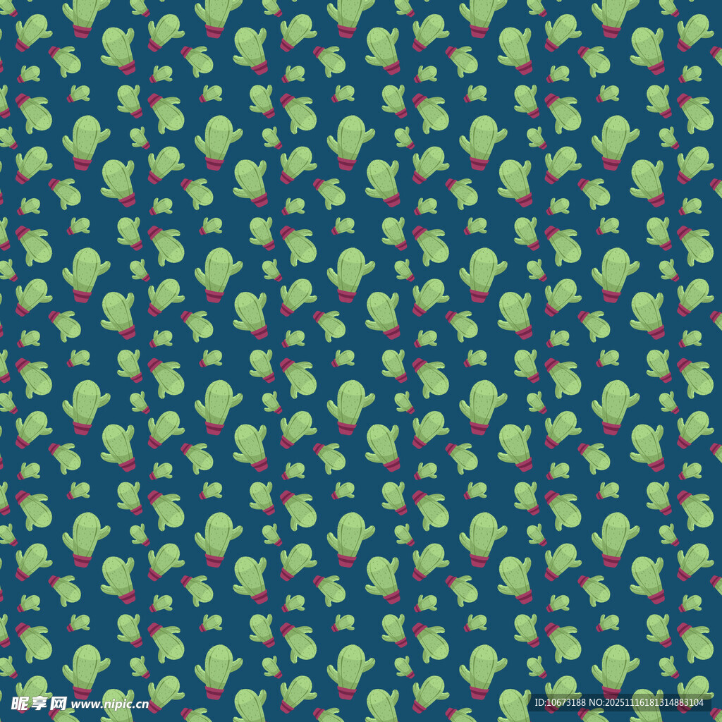 蓝底多彩几何图案纹理