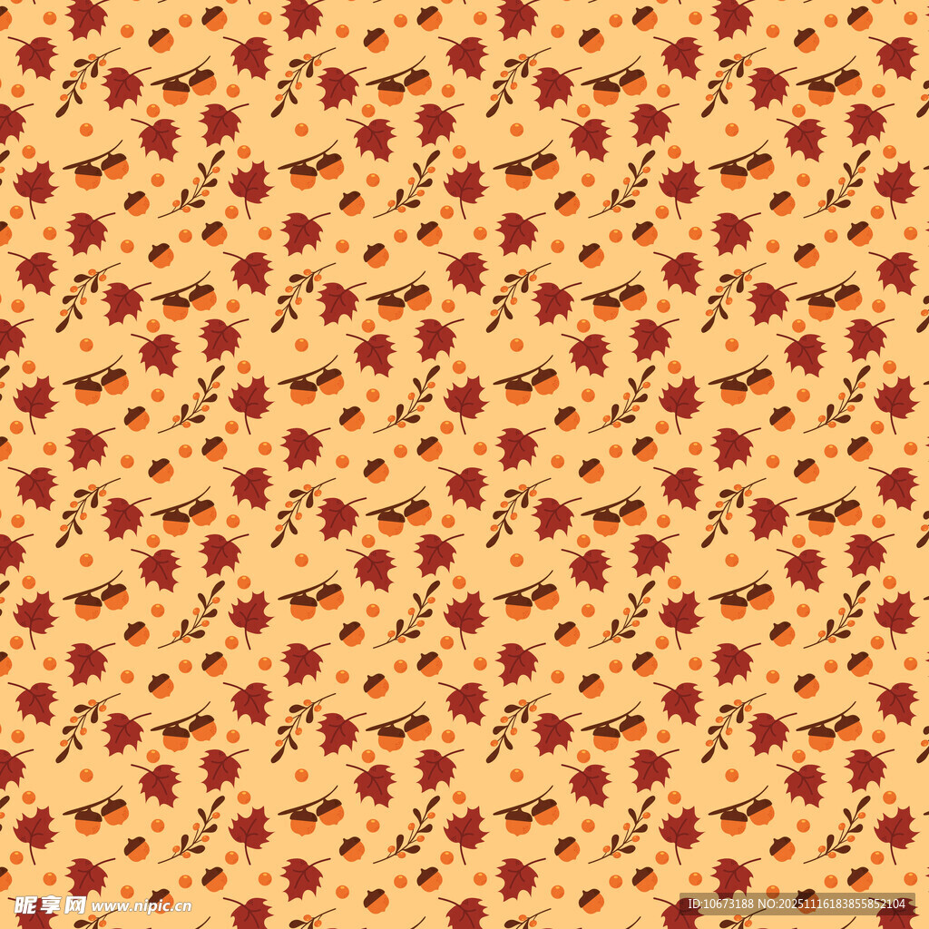 复古花卉图案布料纹理