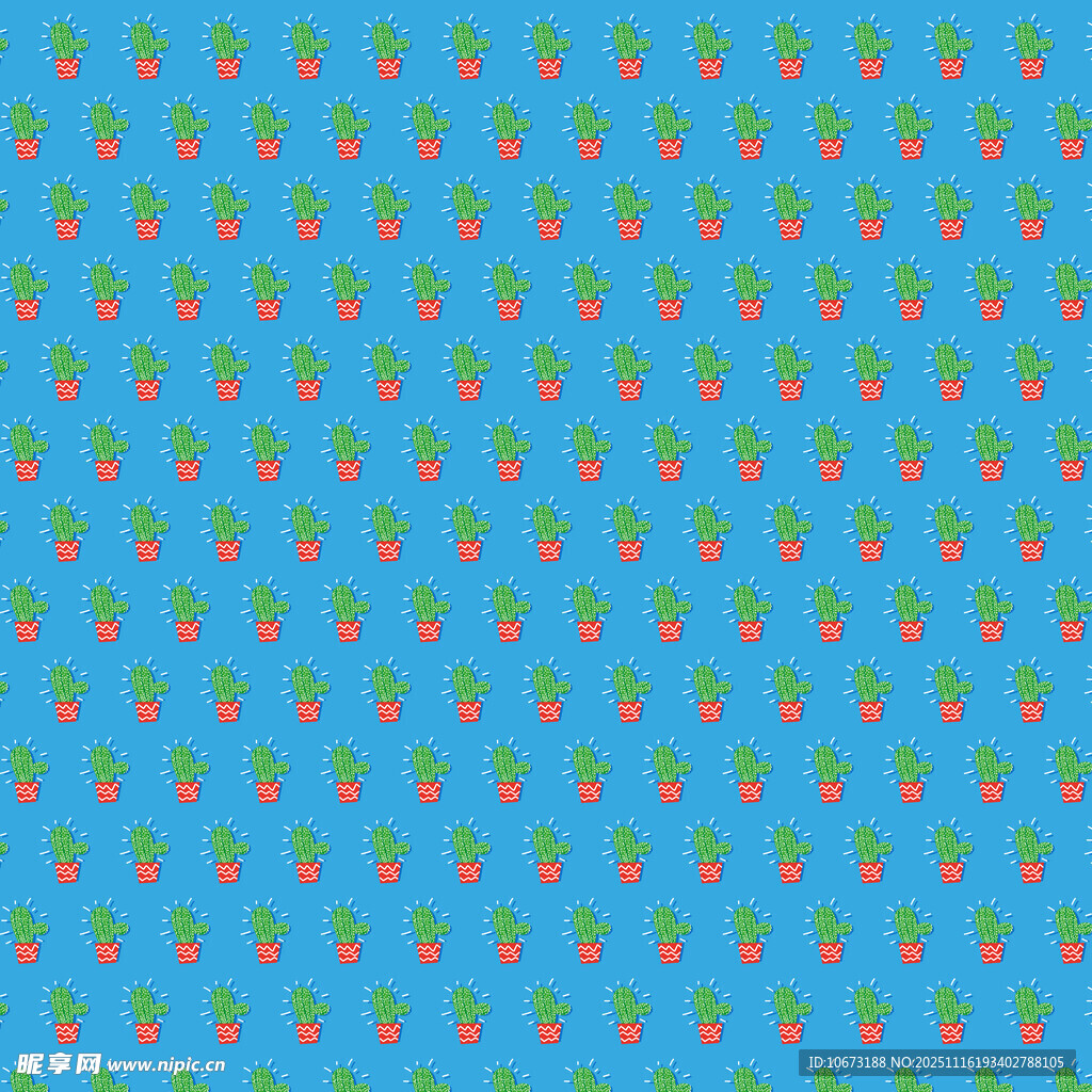 蓝色背景上的多彩圆点图案