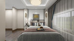 现代简约风格温馨卧室