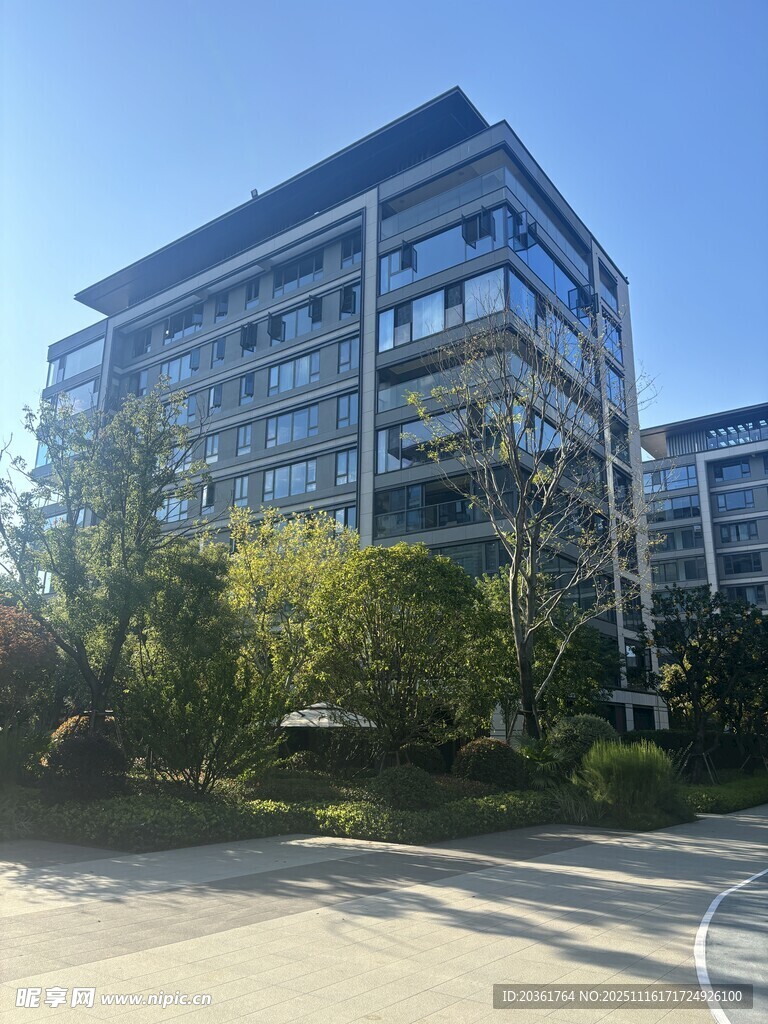 现代风格高层住宅建筑