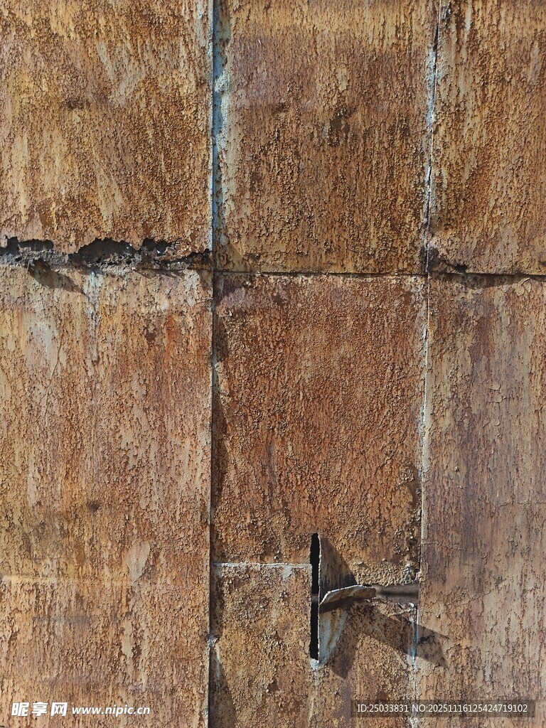 老旧斑驳的木质墙面纹理