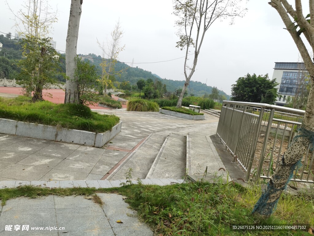 户外休闲小径景观