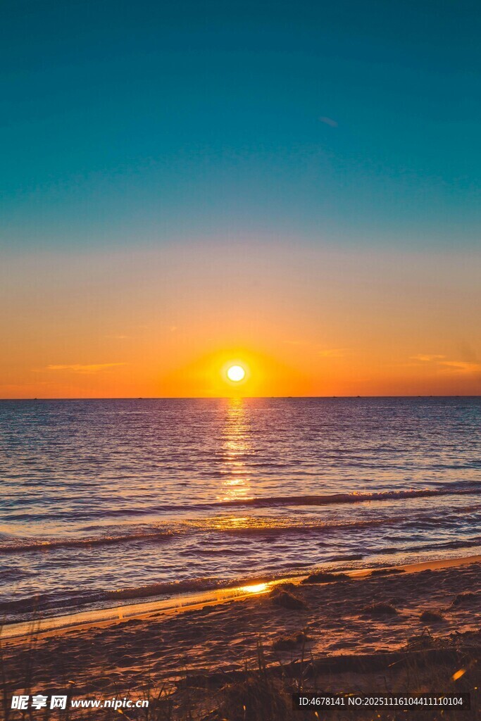 海边日落美景