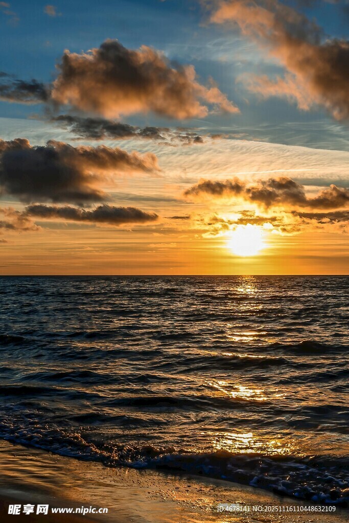 海边日落美景
