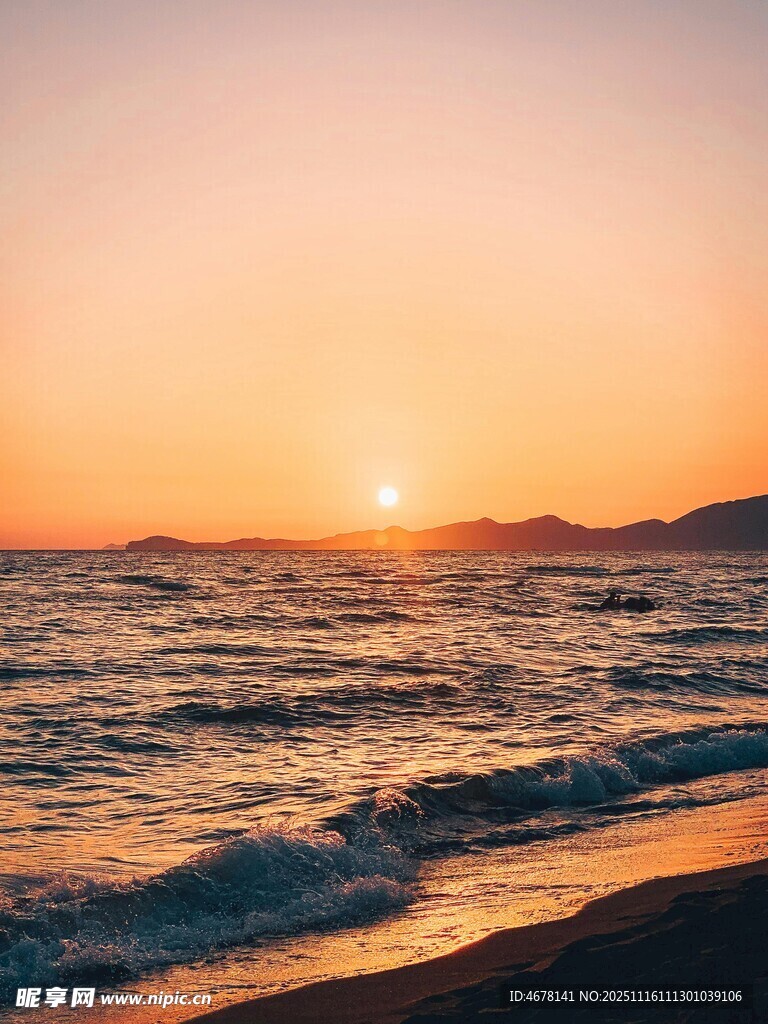 海边日落美景