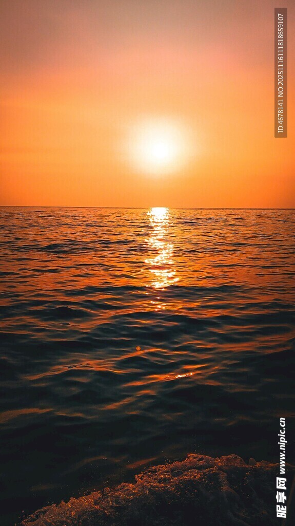 海上日落美景