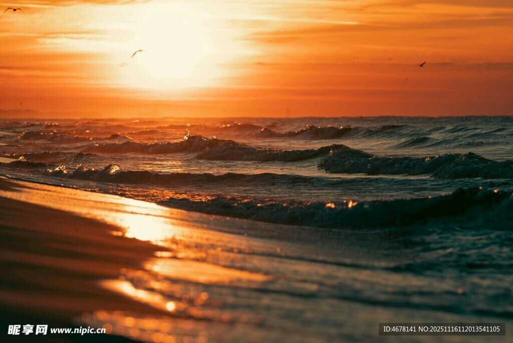 海边日落美景