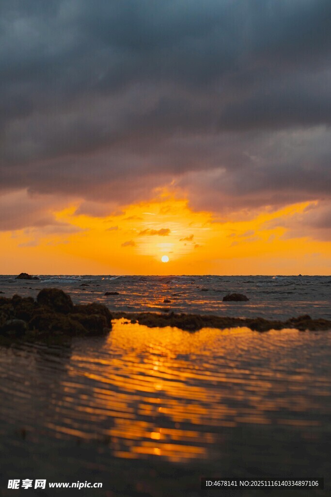 海边日落美景