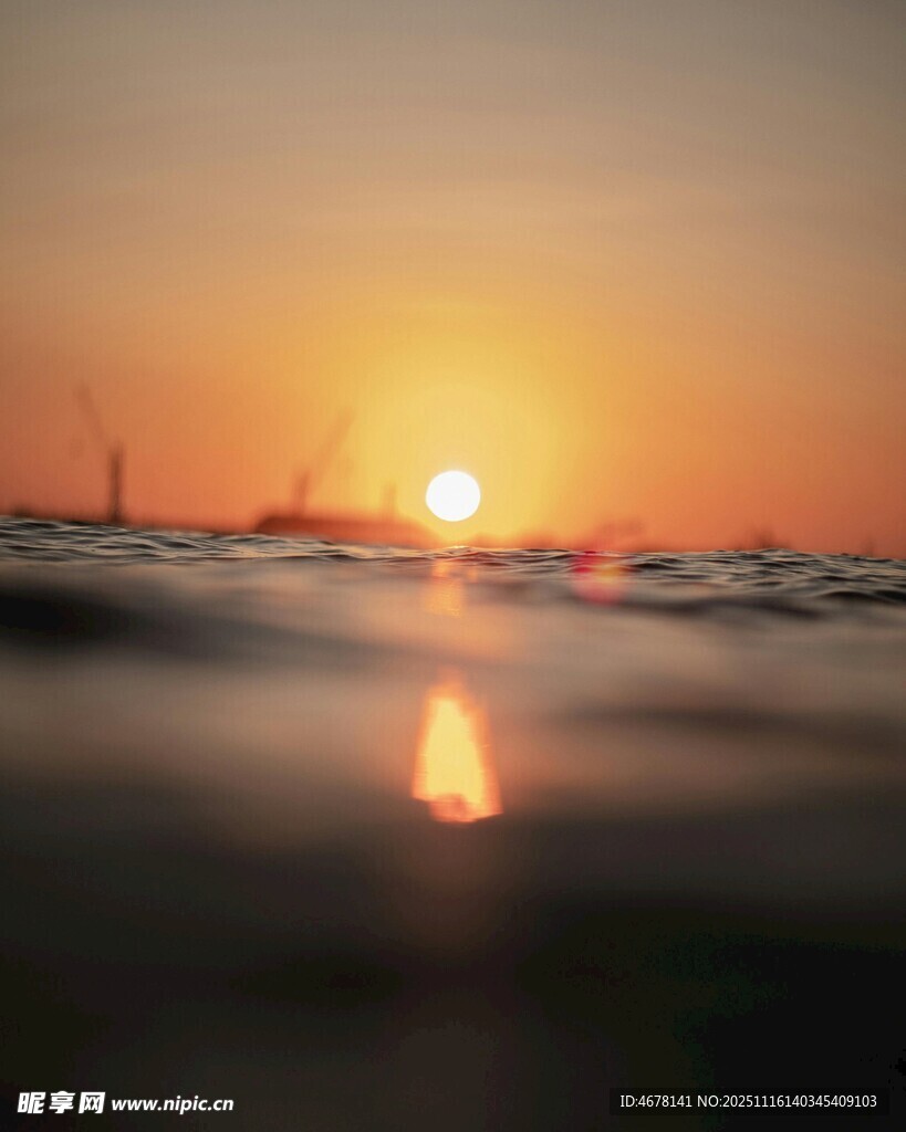 海上日落美景
