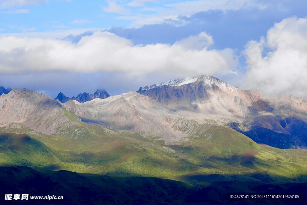 壮丽高山美景