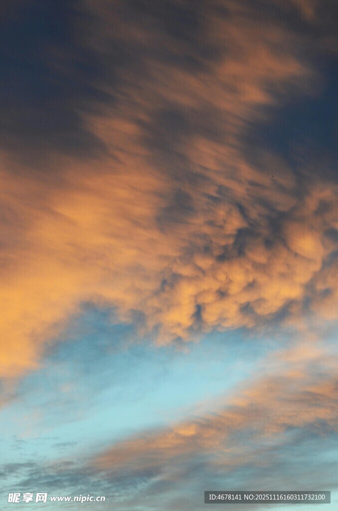 绚丽晚霞天空美景