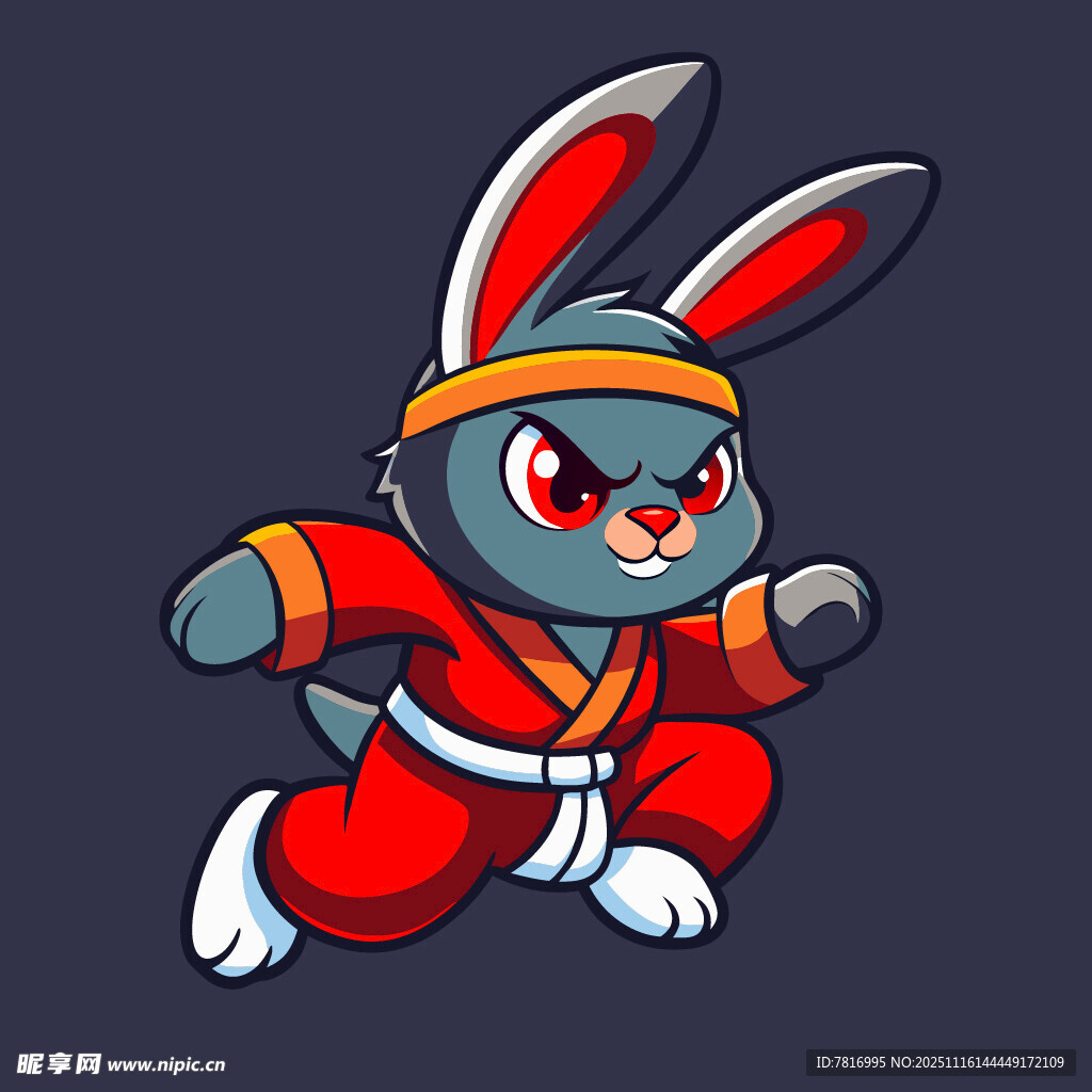 功夫兔子英勇出击