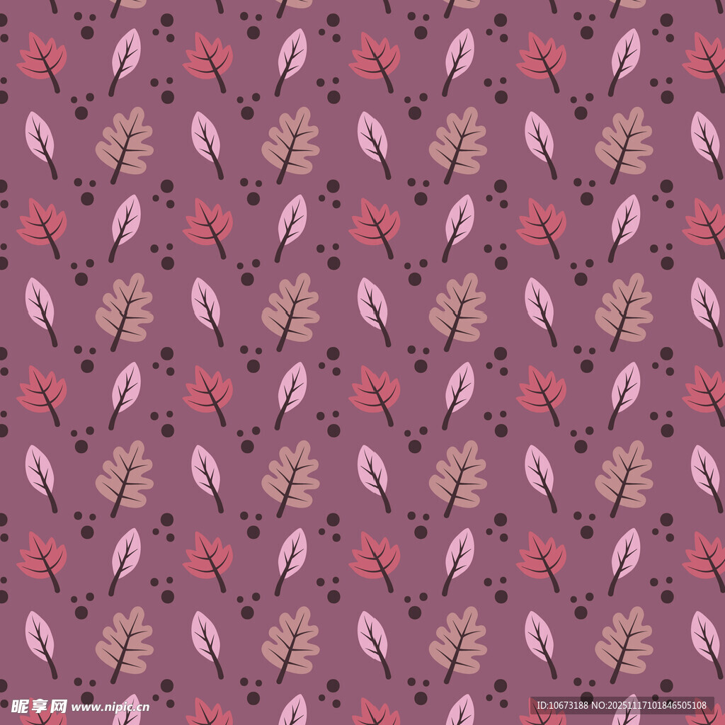 紫色花卉植物图案纹理