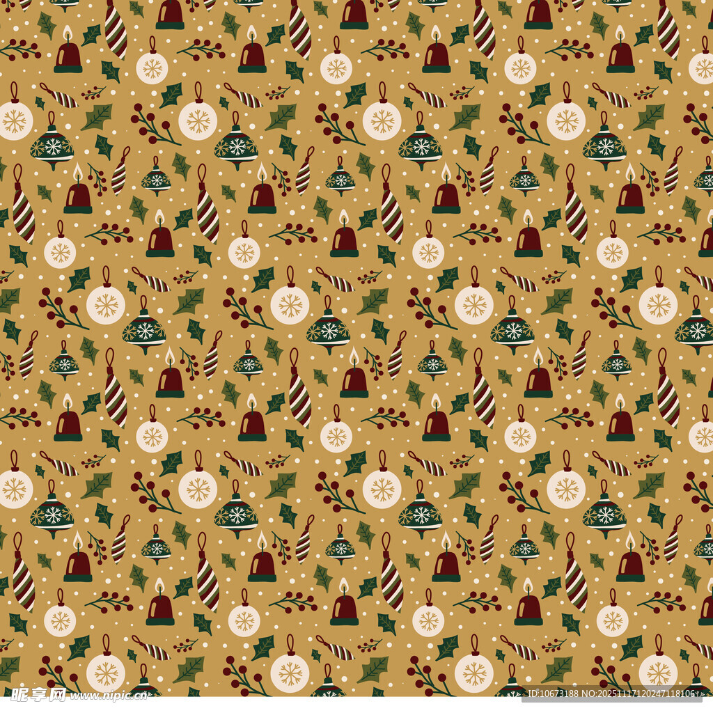 复古花卉图案背景纹理