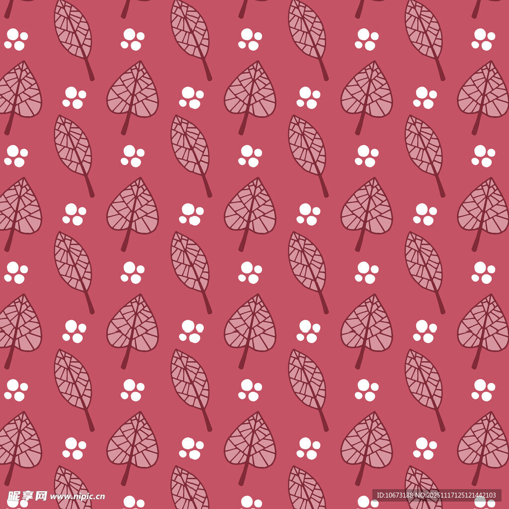 粉色花卉图案背景纹理