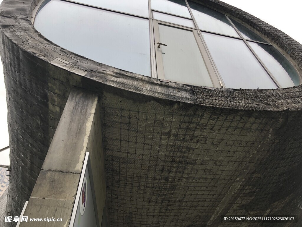 独特圆形建筑外观