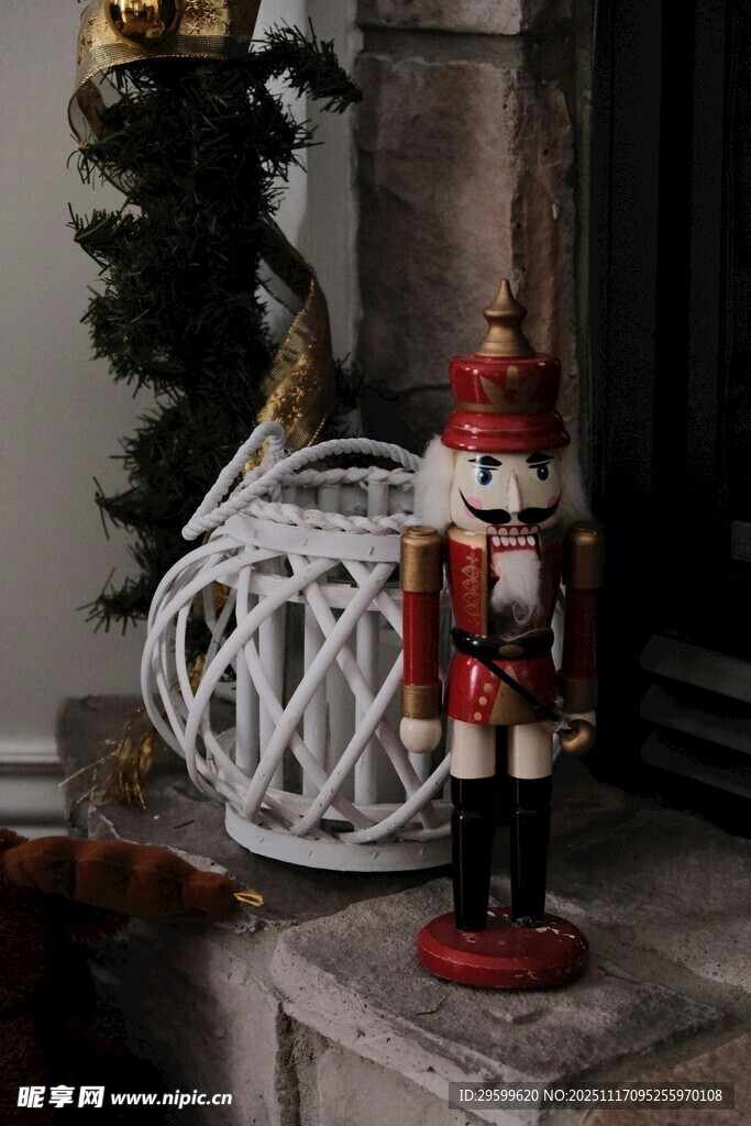 圣诞胡桃夹子摆件装饰