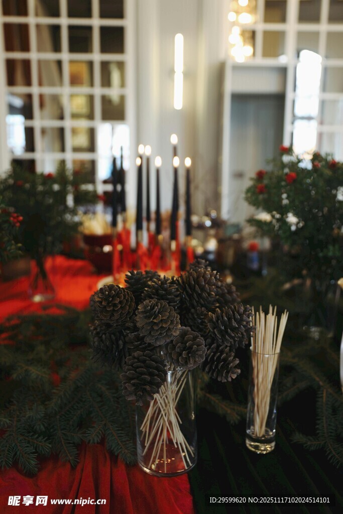 室内花卉装饰布置场景
