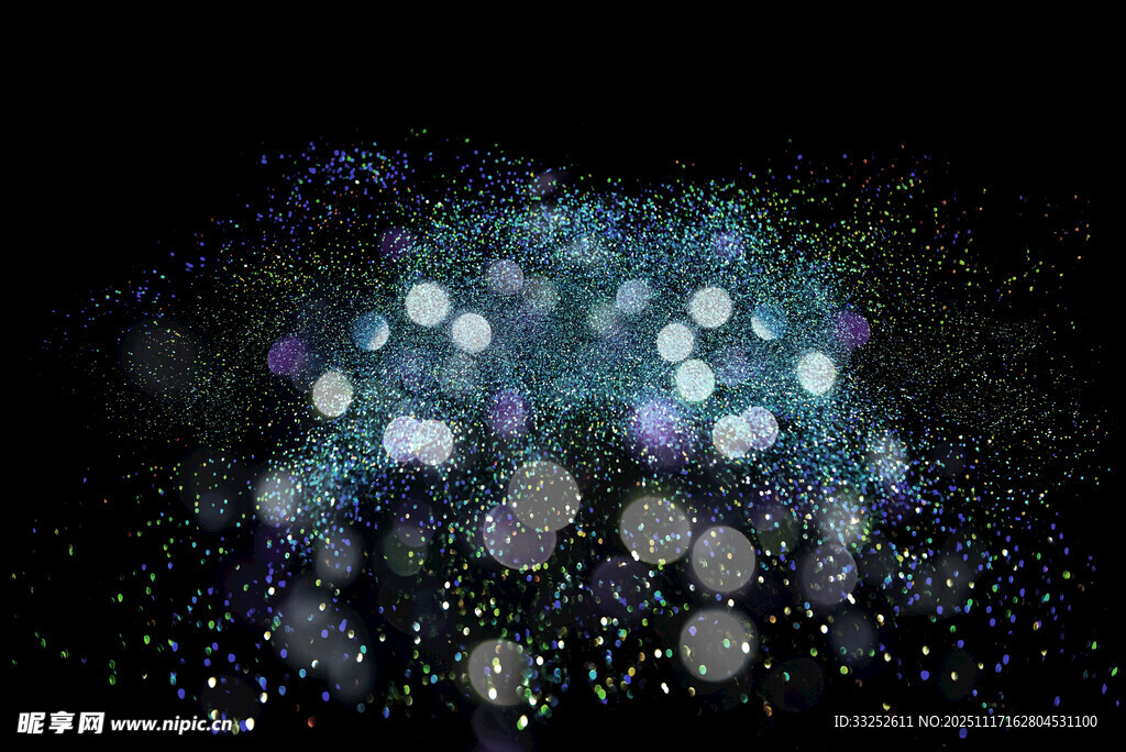 梦幻光斑背景图