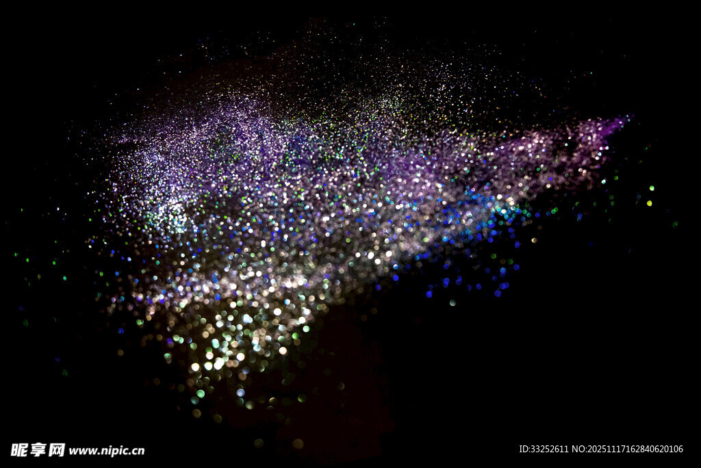 梦幻炫彩粒子特效画面