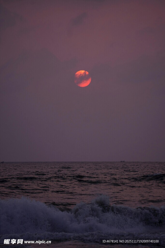 海上日落美景
