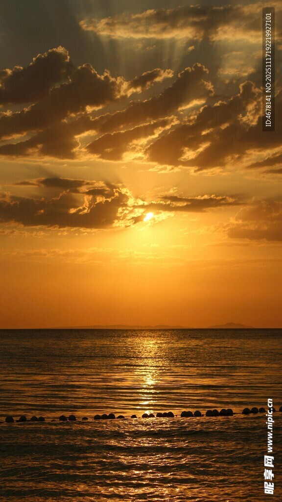 海上日落美景