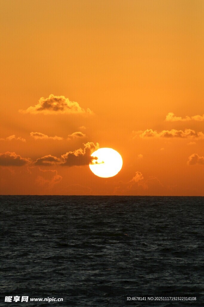 海上日落美景