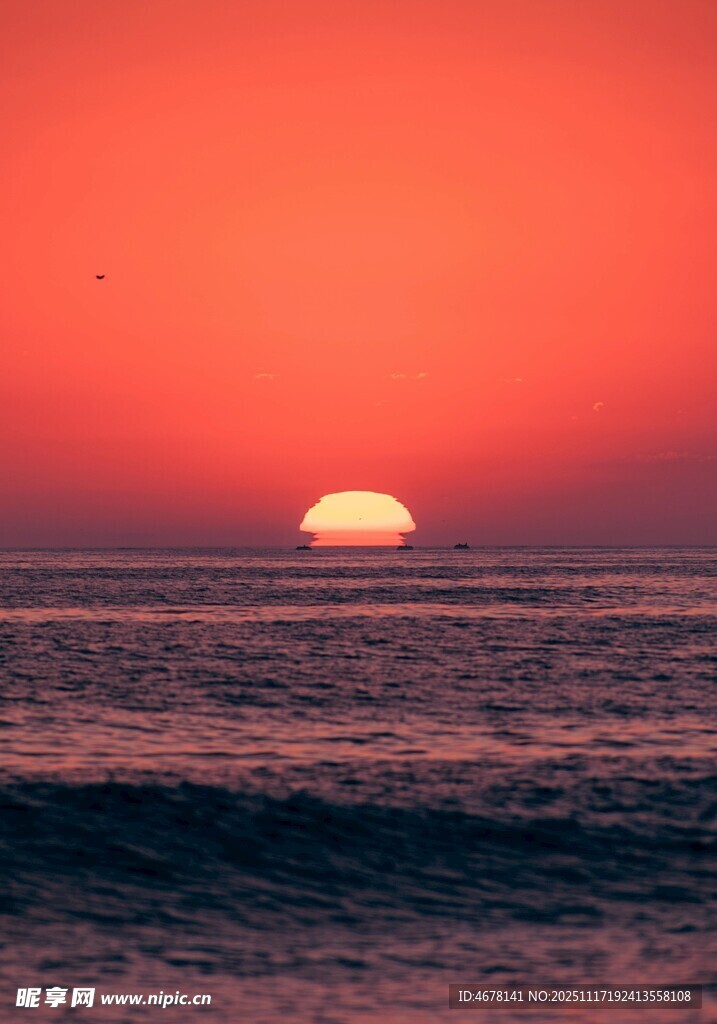 海上日落美景