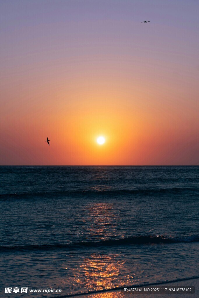 海边日落美景