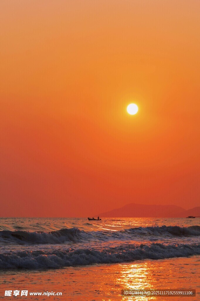 海边日落美景