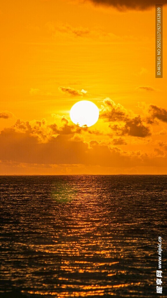 海上日落美景