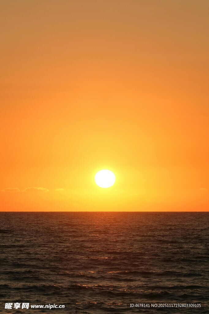 海上日落美景