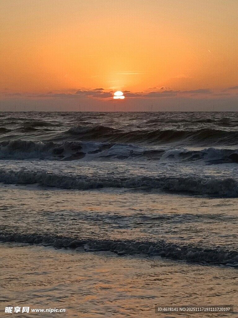 海边日落美景