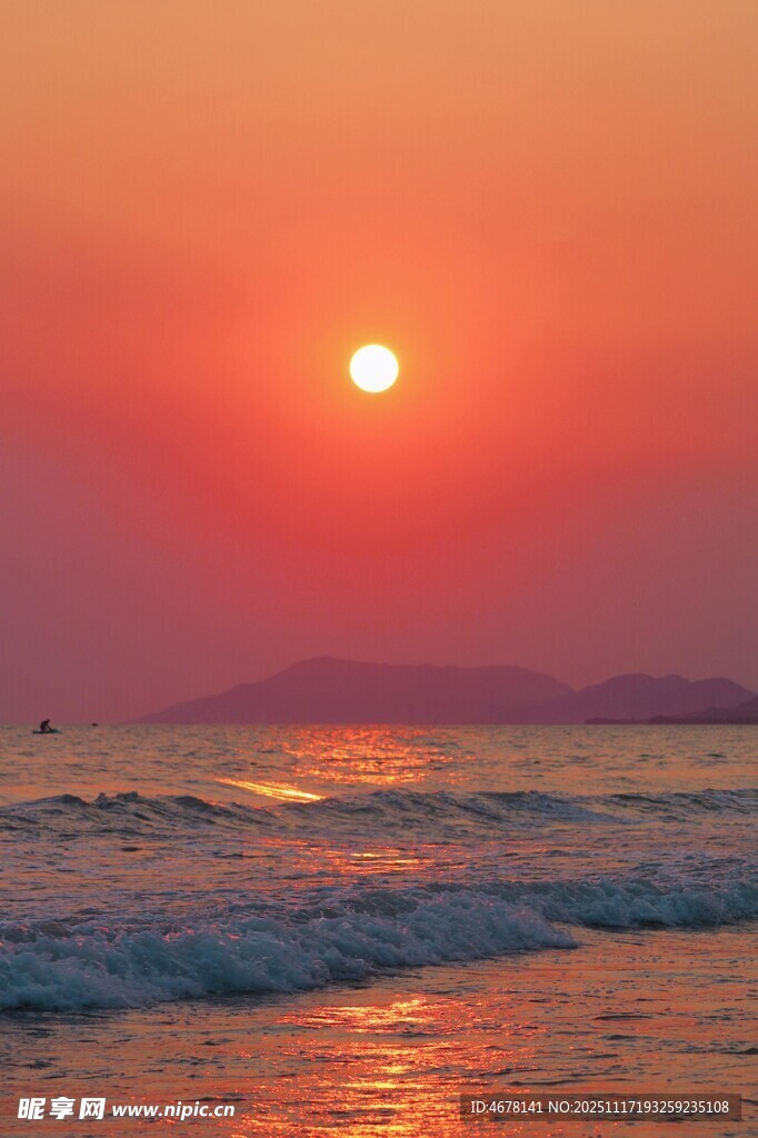 海边日落美景