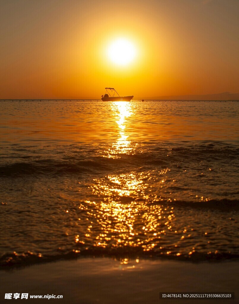 海边日落美景