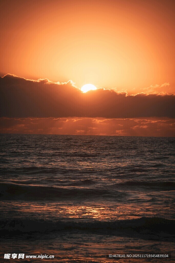 海上日落美景