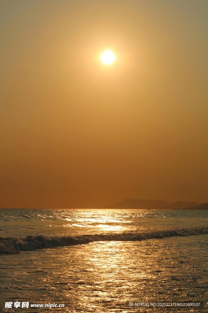 海边落日美景