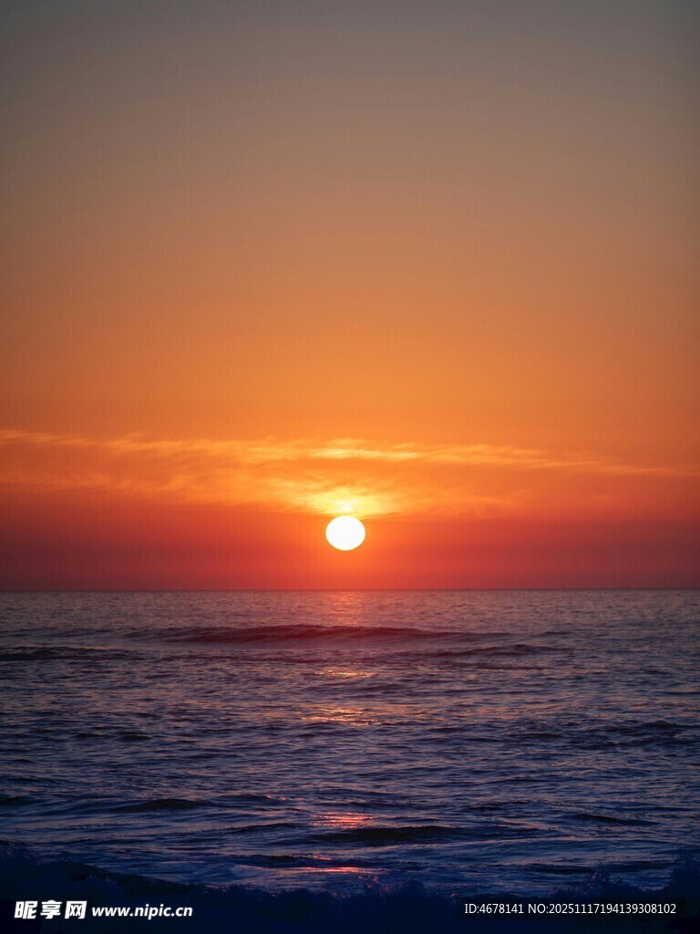 海上日落美景