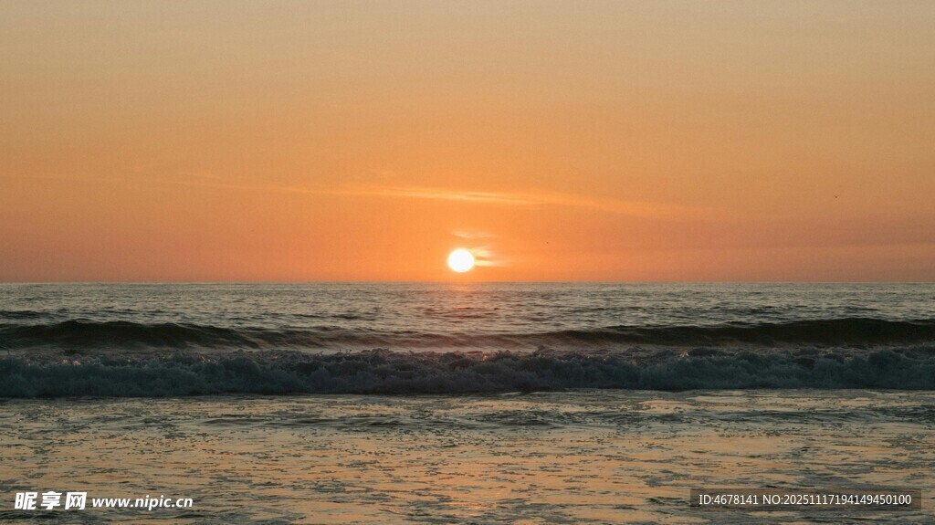 海边日落美景