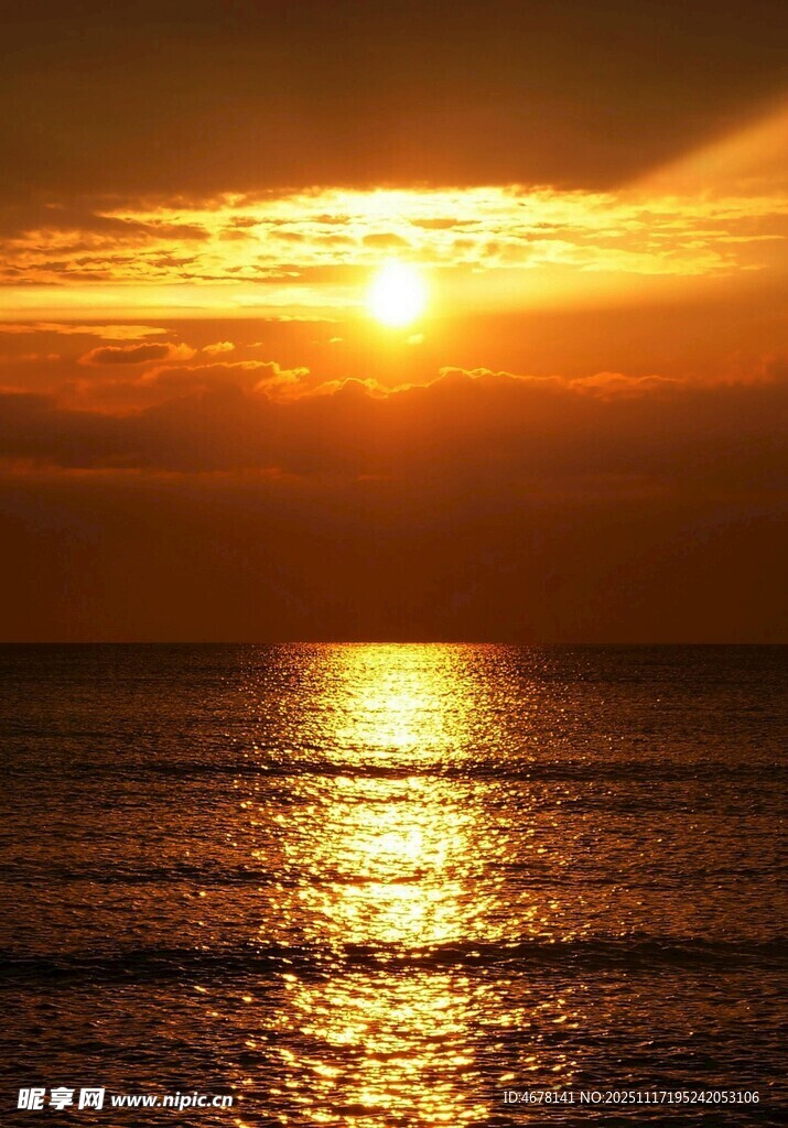 海上日落美景