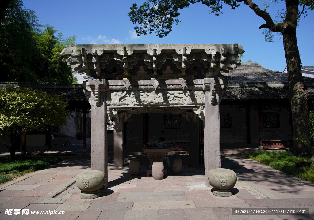 宁波天一阁石亭