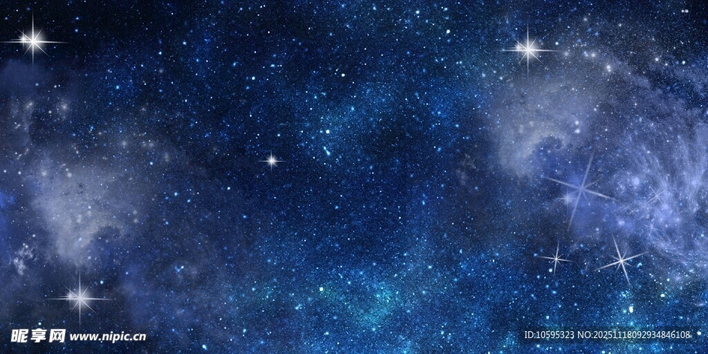 梦幻深邃的浩瀚星空