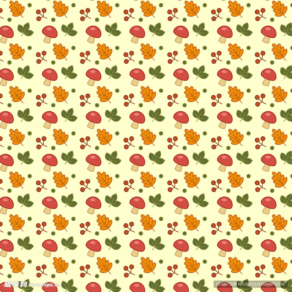 水果图案无缝背景纹理