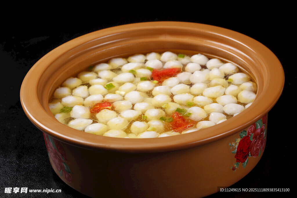 野山菌鱼皮鱼丸