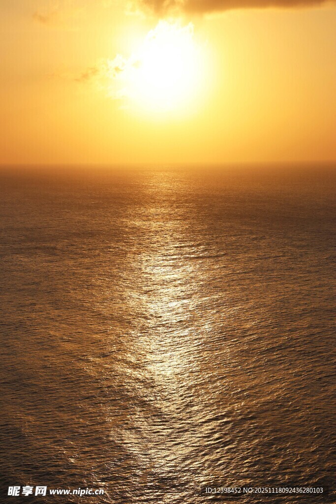 海上落日美景
